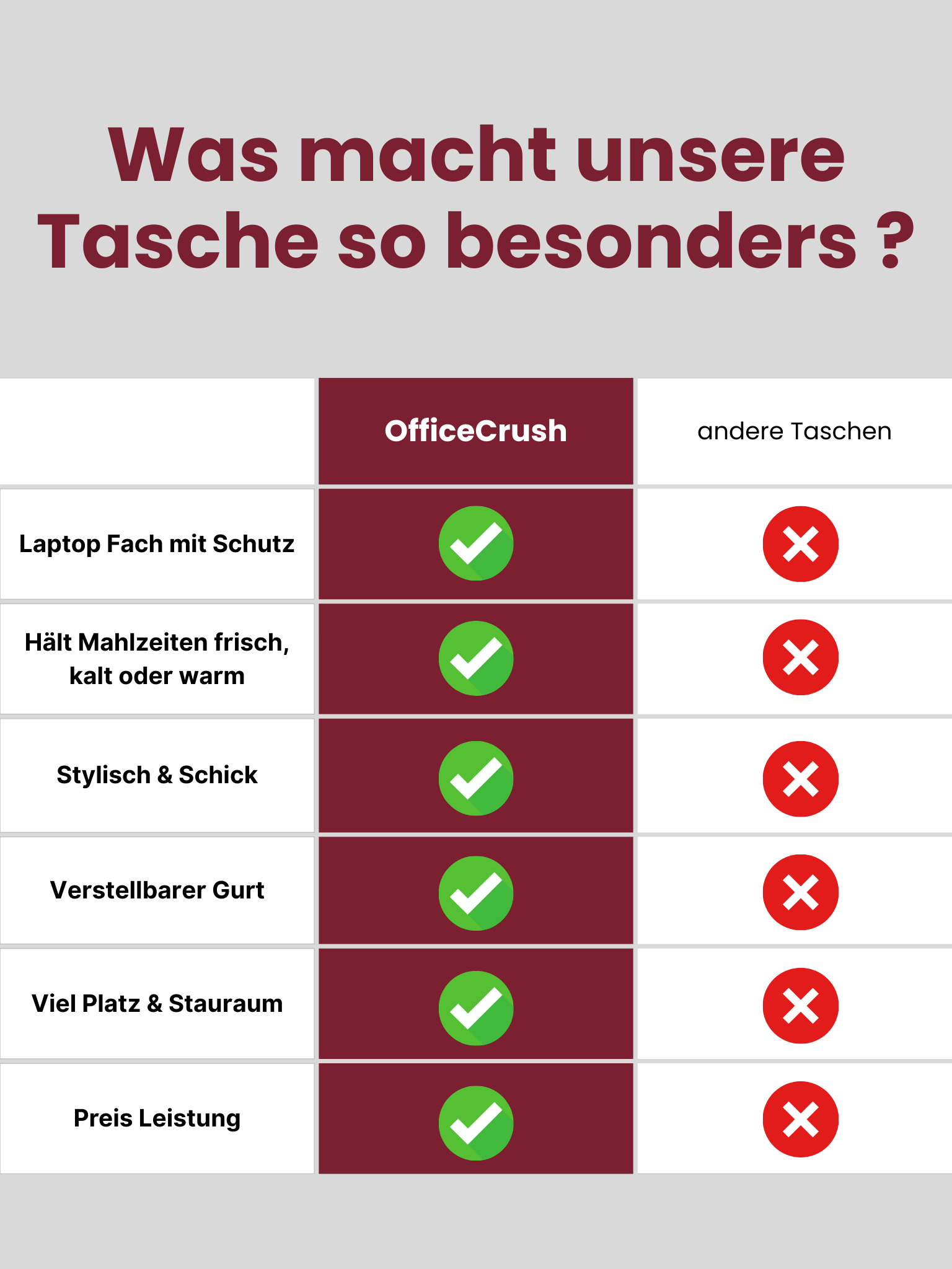 OfficeCrush | Damenhandtasche